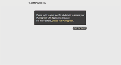 Desktop Screenshot of plumpgreencrm.com